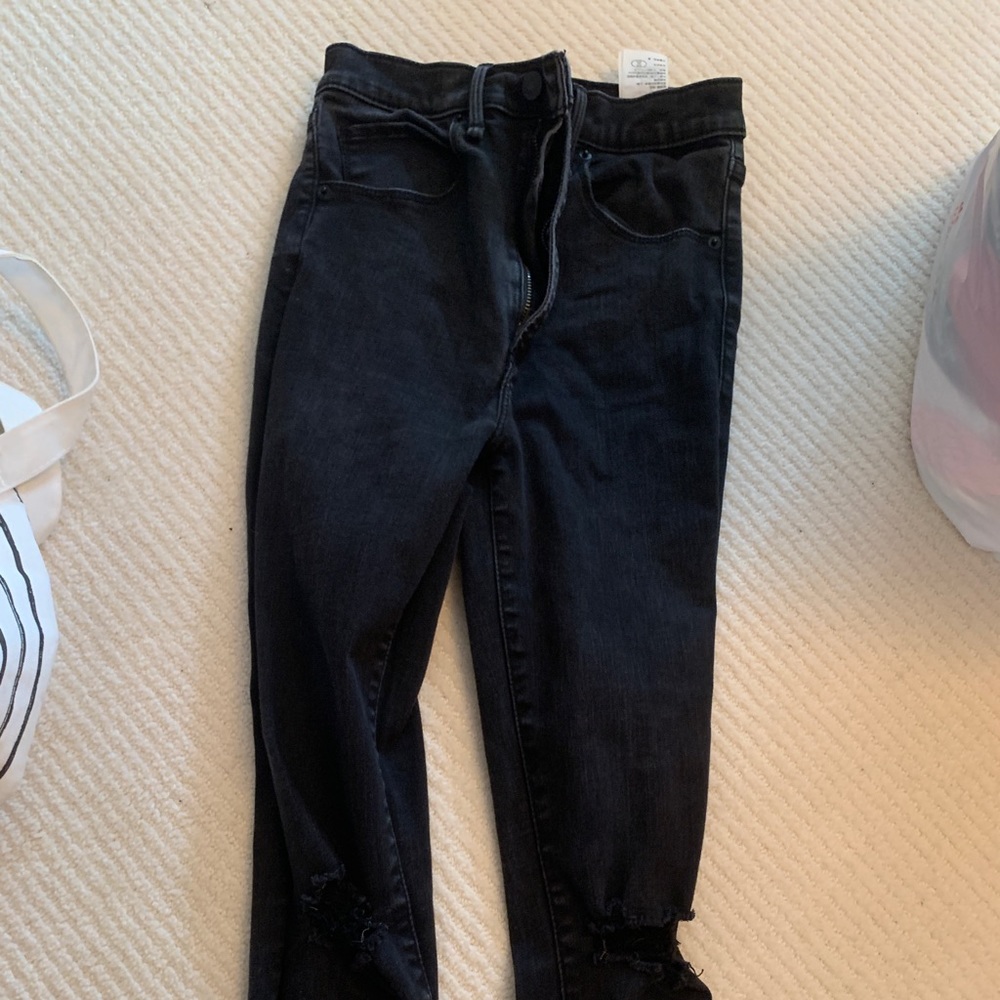 Ultra high rise super skinny jeans